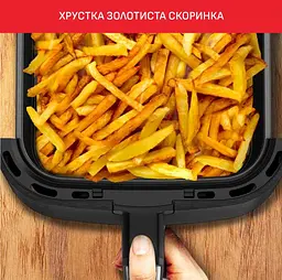 Moulinex Мультипіч EasyFry & Grill Digital 1550Вт 4.2л пластик сірий - мініатюра 4