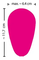 Вібратор у трусики Sweet Smile Pulsating Lay-on V, 11.7 см (рожевий) - мініатюра 10