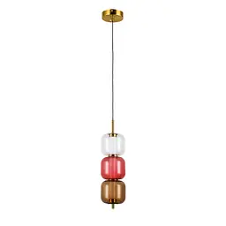 Світильник підвісний LED Levistella 800P3151 (110*300) CRC, 5W, метал + скло, сучасний стиль для дому