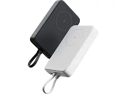 Зовнішній акумулятор (Power Bank) Xiaomi 10000mAh 33W Magnetic Integrated Cable White (BHR9822GL) - мініатюра 10