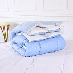 Ковдра пухова MirSon Karmen №1846 Bio-Blue, 90% пух, двоспальна, 205x172, блакитна (2200003014112) - мініатюра 12