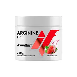 Амінокислота IronFlex Arginine 200 г Полуниця