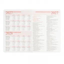Щоденник діловий Leo Planner 2027 Dotts А5 твердий 368 сторінок чорний (252777) - мініатюра 8