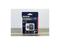 Карта пам'яті Patriot microSDXC UHS-I + SD adapter 128 GB (PSF128GMCSDXC10) - мініатюра 2
