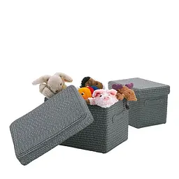 Набір кошиків Kela Rimossa чорний 3 шт. (32124) - мініатюра 2