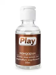 Їстівний лубрикант Play на водній основі для орального та вагінального сексу
