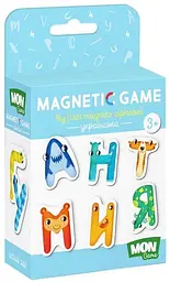 Розвиваюча настільна гра Магнітні літери Mon Game 200211 Різнокольоровий shop (4820198244576)
