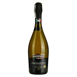 Вино ігристе Marengo Prosecco DOC Spumante Brut біле сухе 0.75 л - мініатюра 2