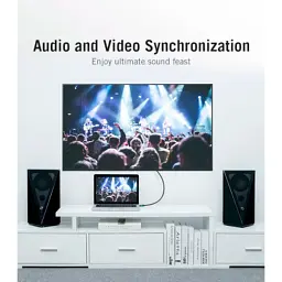 Кабель мультимедійний HDMI to HDMI 15.0m V2.0 4K 30Hz PVC Vention (VAA-M02-B1500) - мініатюра 4