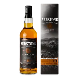 Віскі Aerstone Land Cask, 10 років витримки, 40%, 0,7 л (820436)