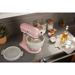 Чаша KitchenAid 4,7 л 5KSM2CB5BGS керамічна з кришкою для випікання хліба - мініатюра 5