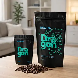Кава в зернах NewTea Dragon, 1 кг - мініатюра 3
