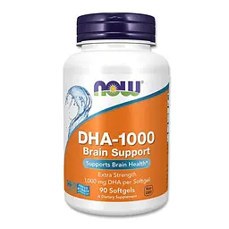 ДГК Now Foods DHA-1000 Brain Support 90 softgels