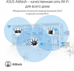 Бездротовий маршрутизатор Asus RT-AX89X (90IG04J1-BM3010) - мініатюра 5