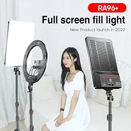 Прямокутна LED-лампа XPRO M777 з пультом (41941-_1134) - мініатюра 3