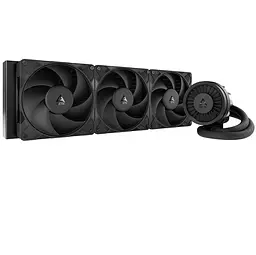 Система рідкого охолодження Arctic Liquid Freezer III Pro 420, чорний, вентилятори 3х140 мм, 400-2500 оборотів/хв.
