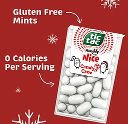 Драже Tic Tac Naughty or Nice Candy Cane Mints 23.8г - мініатюра 3