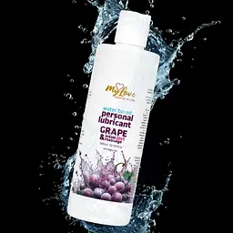 Лубрикант Boys Of Toys MyLove Aroma Series IntimMassage Grape 2в1 та масажний гель, 300 мл - мініатюра 4