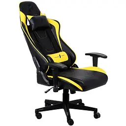 Крісло для геймерів 1stPlayer FK2 Black/Yellow - мініатюра 4