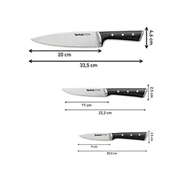 Набір ножів Tefal Ice Force 3 предмети (K2323S74) - мініатюра 11