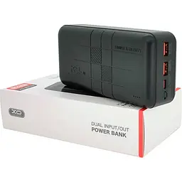 Зовнішній акумулятор XO PR189 30000mAh 22.5W Black [120535] - мініатюра 5