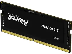 Модуль пам'яті Kingston FURY 8 GB SO-DIMM DDR5 4800 MHz Impact (KF548S38IB-8) - мініатюра 2