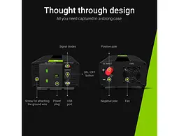 Перетворювач напруги інвертор Green Cell 24V на 230V 500W/1000W UK - мініатюра 2