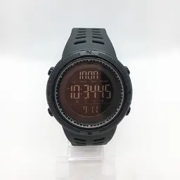 Годинник чоловічий Skmei 1251 спортивний водостійкий чорний (IBW344BO) - мініатюра 5