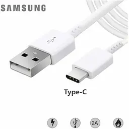 Зарядний пристрій Samsung та кабель USB-C Samsung Galaxy A03s (білий) - мініатюра 4