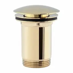 Донний клапан Omnires click-clack gold A706GL, Золотий