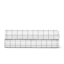 Дитяче простирадло Cosas Rose Geometry CS2 110х160 біле (CellGreyWhite_110x160)