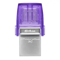 Флеш-накопичувач Kingston DT Duo 3C 64GB (DTDUO3CG3/64GB)