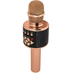 Караоке Мікрофон-колонка D169 Rose Gold