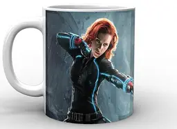 Кружка GeekLand Чорна вдова Black Widow Чорна Вдова готова до бою BW.02.007 - мініатюра 2