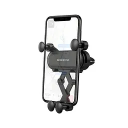 Тримач Borofone Eddie air outlet gravity in-car holder BH19 - мініатюра 3