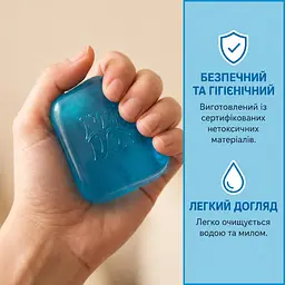 Антистрес-кубик льоду NeeDoh Nice Cube 5.5 см зелений - мініатюра 4
