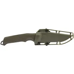 Ніж SOG Trident FX Partailly Serrated Чорний-Оливковий - мініатюра 3