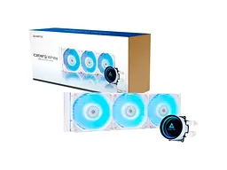 Водяне охолодження Chieftec Iceberg 360 ARGB White (CLC-360-RGB-W) - мініатюра 8