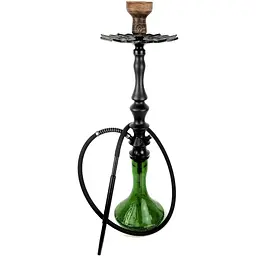 Кальян KARMA HOOKAH 3.3 Black (Craft Crash Green) - мініатюра 2