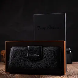 Шкіряний жіночий гаманець Tony Bellucci 9,5х19х2 см acs0026968 - мініатюра 9