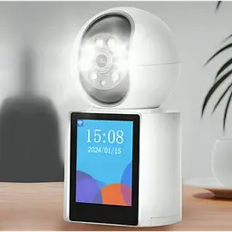 Настільна відеоняня з Wi-Fi, 3 МП, поворотна камера з двостороннім зв'язком і екраном ICSEE V1-20C - мініатюра 4