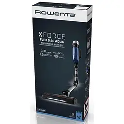 Пилосос Rowenta X-Force 9.6 Aqua Allergy безпровідний 250 Вт срібно-синій (RH20C0WO) - мініатюра 8