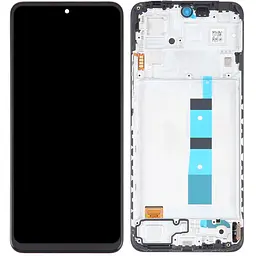 Дисплей Xiaomi Redmi Note 12 4G чорний, Amoled, оригінал PRC, з рамкою