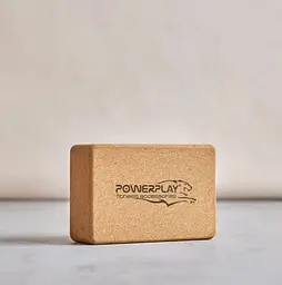 Блок для йоги PowerPlay PP_4006 з пробкового дерева Cork Yoga Block (PP_4006_Cork) - мініатюра 4
