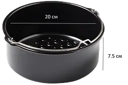 Форма для запікання Pyrex AirFryer, 20x19x7.5 см (1.6 л) (7263054) - мініатюра 6