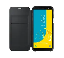 Чохол-книжка Samsung Wallet Cover для Samsung Galaxy J6 SM-J600 Black (EF-WJ600CBEGRU) - мініатюра 3
