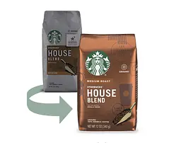 Кава мелена Starbucks House blend 340 г - мініатюра 2
