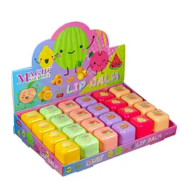Бальзам для губ зволожуючий Pola Aylr Lip Balm фруктовий LС106 ( 6 шт. асортименті)
