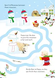 Poppy and Sam's Wipe-Clean Christmas Activities - мініатюра 5