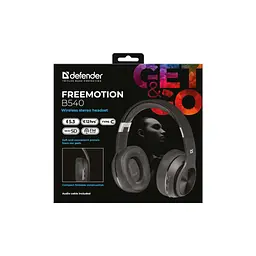 Навушники Defender FreeMotion B540 Bluetooth Black (63540) - мініатюра 6